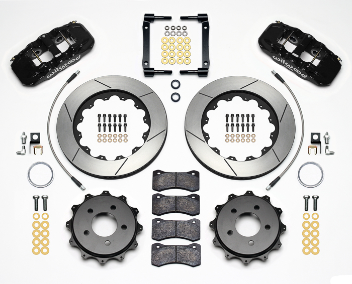 AERO4 Big Brake Rear Brake Kit For OE Parking Brake Parts