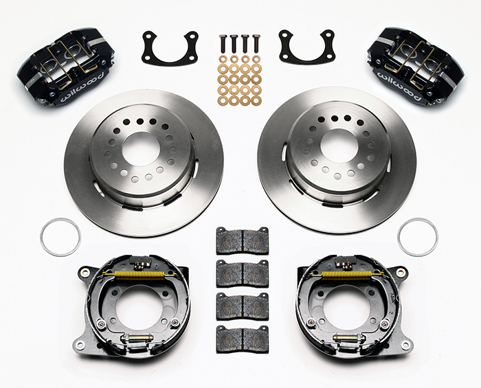 Dynapro Lug Mount Rear Parking Brake Kit Parts