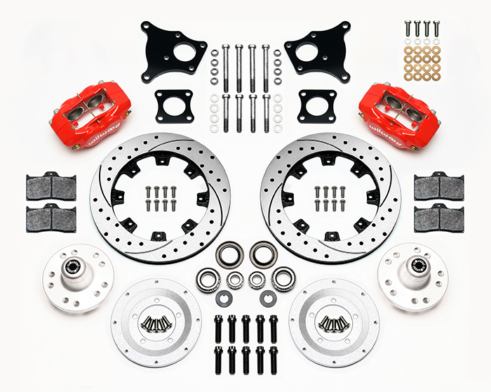 Forged Dynalite Big Brake Front Brake Kit (Hub) Parts