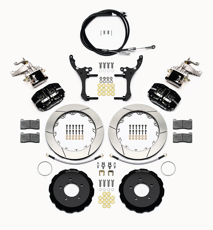 Dynapro Radial-MC4 Rear Parking Brake Kit Parts