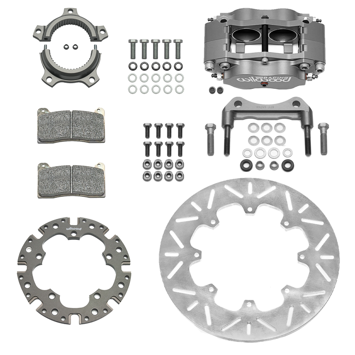 Billet Narrow Dynalite Radial Mount Sprint Inboard Brake Kit Parts