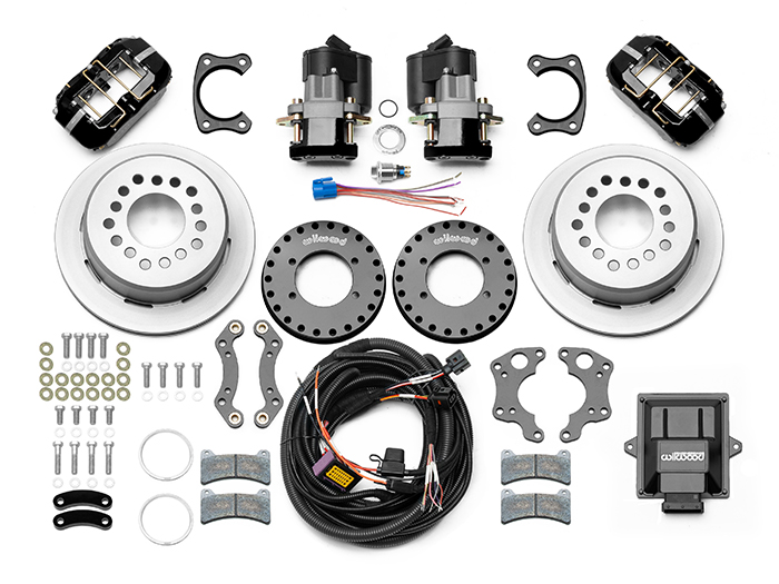 Forged Dynapro Low-Profile Rear Electronic Parking Brake Kit Parts