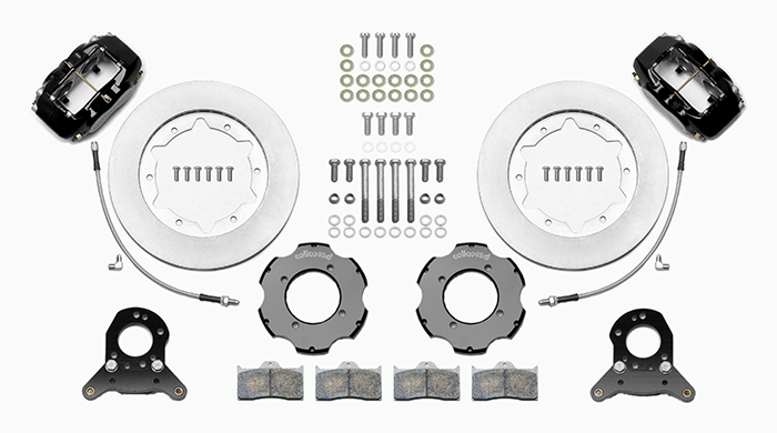 Forged Dynalite Big Brake Front Brake Kit (Hat) Parts