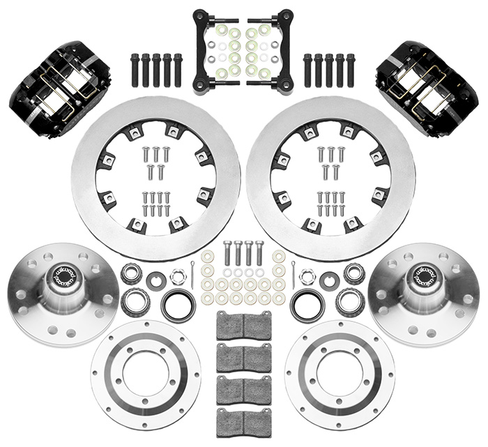 Dynapro Radial Big Brake Front Brake Kit (Hub) Parts