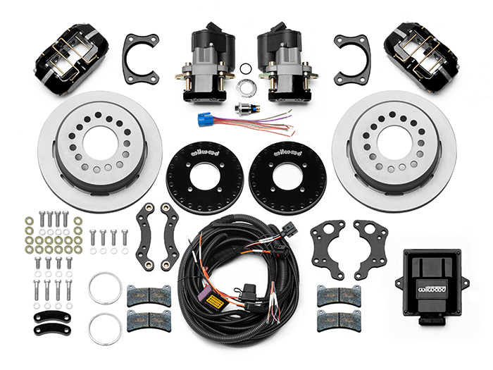 Forged Dynapro Low-Profile Rear Electronic Parking Brake Kit Parts