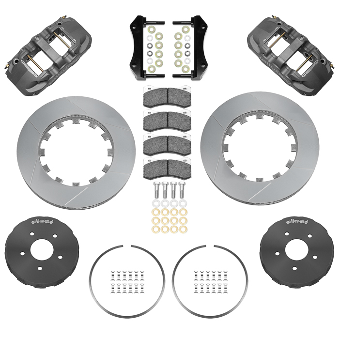 AERO6 Big Brake Lug Drive Front Brake Kit (Race) Parts