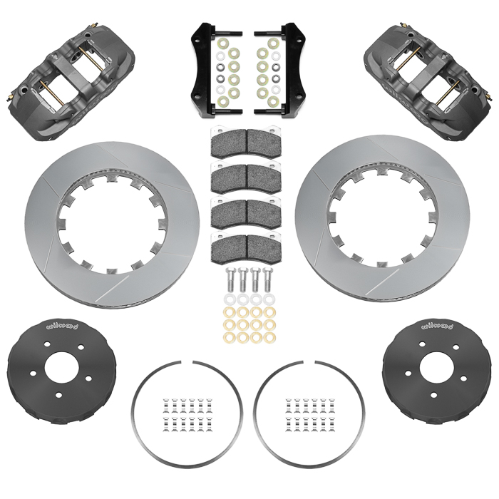 AERO6 Big Brake Lug Drive Front Brake Kit (Race) Parts