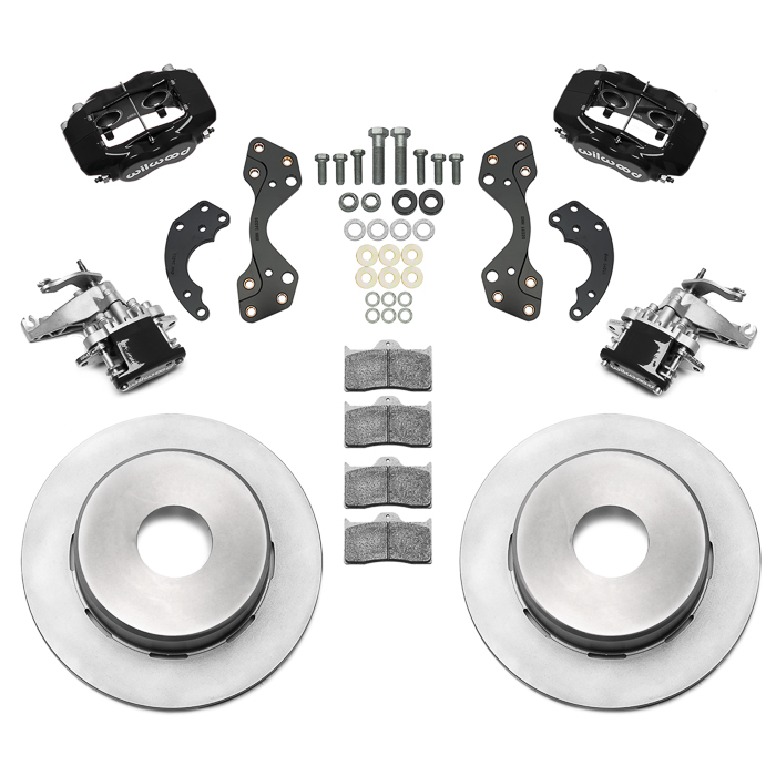 Forged Dynalite-MC4 Rear Parking Brake Kit Parts