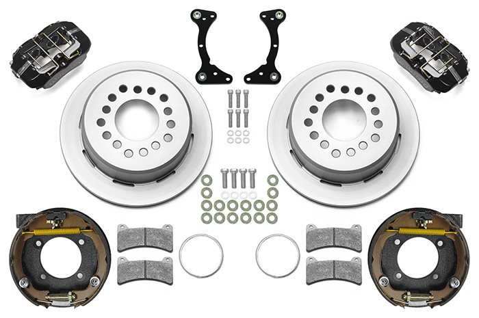 Forged Dynapro Low-Profile Rear Parking Brake Kit Parts