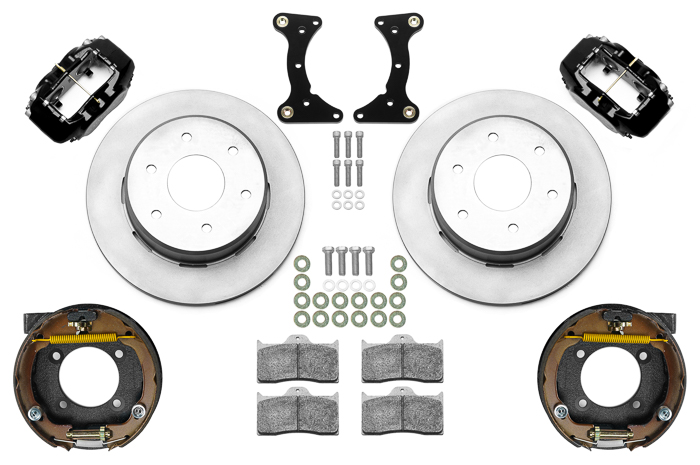 Forged Dynalite Rear Parking Brake Kit (6 x 5.50 Rotor) Parts