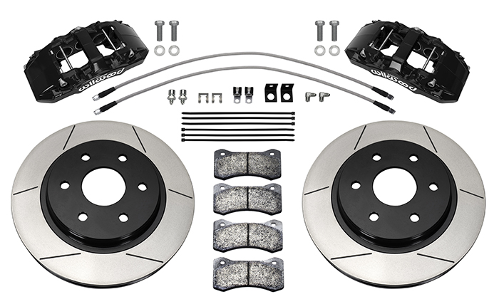 AERO6-DM Direct-Mount Truck Front Brake Kit Parts