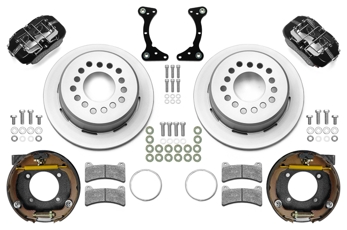 Forged Dynapro Low-Profile Rear Parking Brake Kit Parts