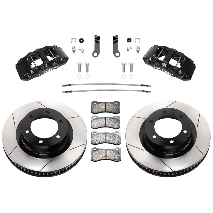 AERO6-DM Direct-Mount Truck Front Brake Kit Parts