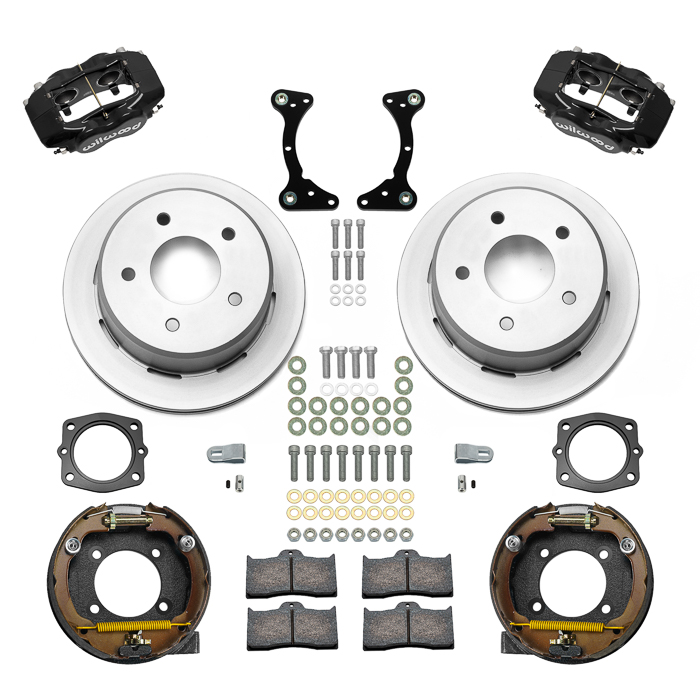 Forged Dynalite Rear Parking Brake Kit Parts