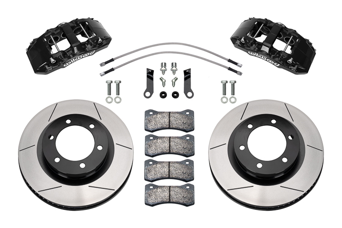 AERO6-DM Direct-Mount Truck Front Brake Kit Parts