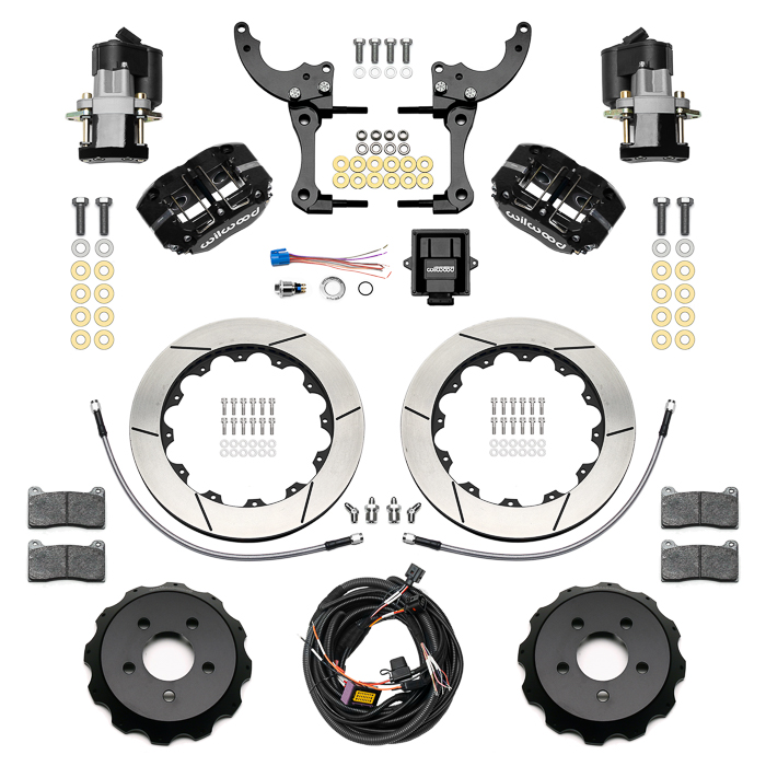 Dynapro Radial-EPB Rear Parking Brake Kit Parts