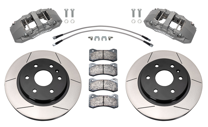 AERO6-DM Direct-Mount Armored Vehicle Front Brake Kit Parts