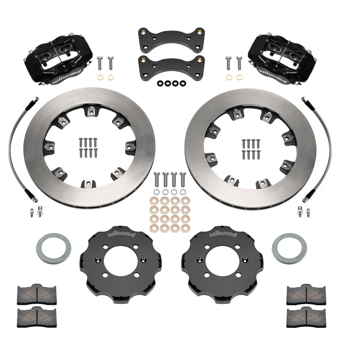 Forged Dynalite Big Brake Front Brake Kit (Hat) Parts