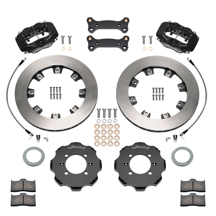 Forged Dynalite Big Brake Front Brake Kit (Hat) Parts