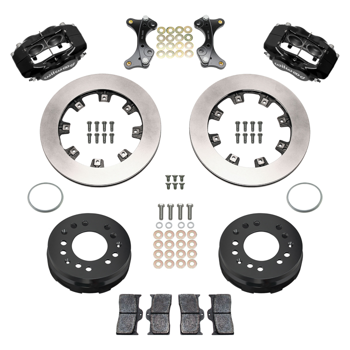 Forged Dynalite Big Brake Front Brake Kit (Hat) Parts
