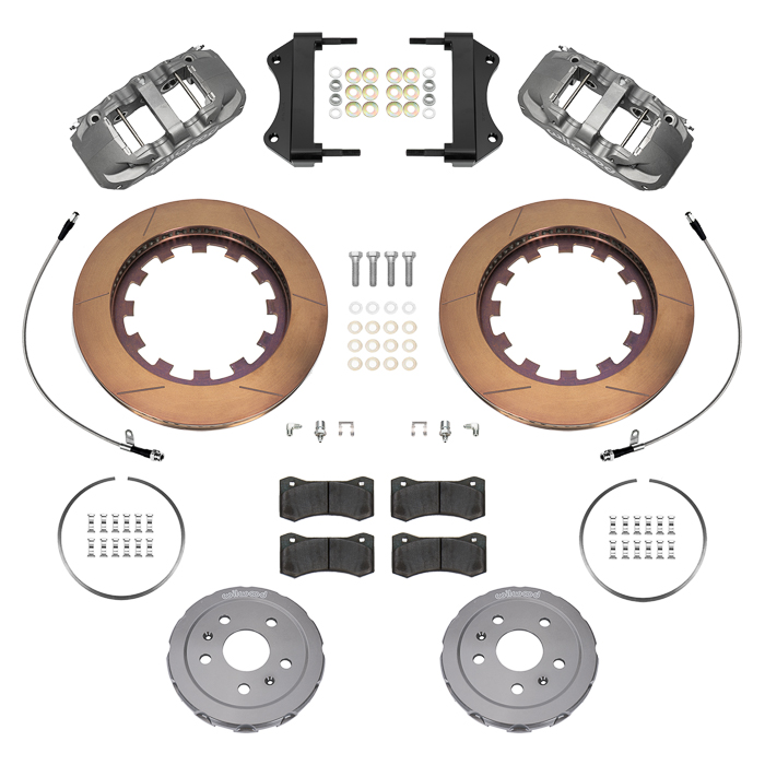 AERO6 Big Brake Lug Drive Front Brake Kit (Race) Parts