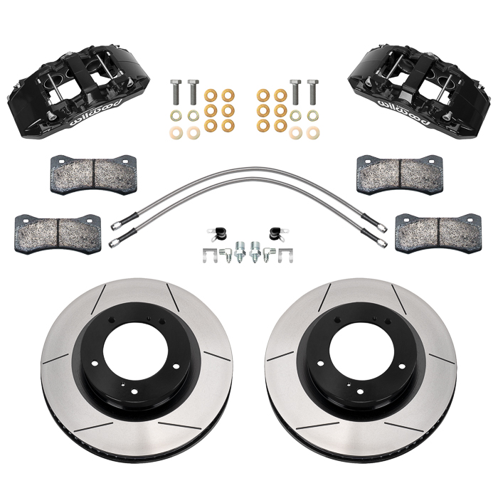 AERO6-DM Direct-Mount Truck Front Brake Kit Parts