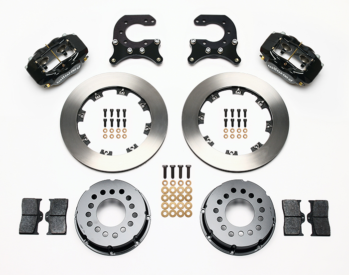 Forged Dynalite Pro Series Rear Brake Kit Parts