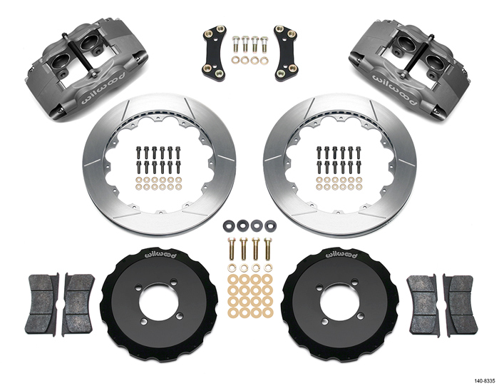 Forged Superlite 4 Big Brake Front Brake Kit (Hat) Parts