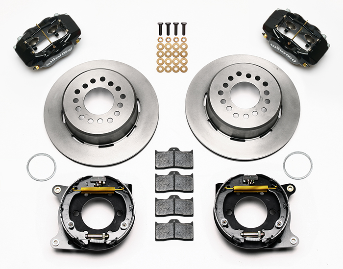 Forged Dynalite Rear Parking Brake Kit Parts