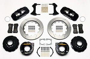 AERO4 Big Brake Rear Parking Brake Kit Parts