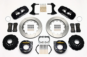 AERO4 Big Brake Rear Parking Brake Kit Parts