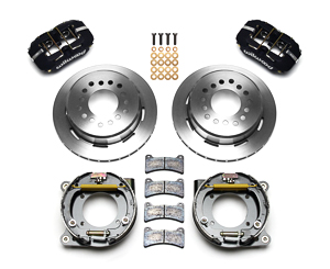 Forged Dynapro Low-Profile Rear Parking Brake Kit Parts