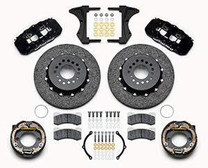 AERO4 WCCB Carbon-Ceramic Big Brake Rear Parking Brake Kit Parts