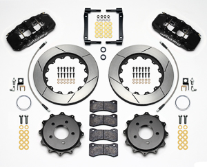 AERO4 Big Brake Rear Brake Kit For OE Parking Brake Parts