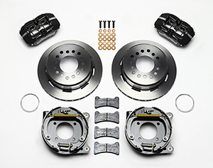 Forged Dynapro Low-Profile Rear Parking Brake Kit Parts