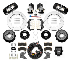 AERO4 Big Brake Rear Electronic Parking Brake Kit Parts