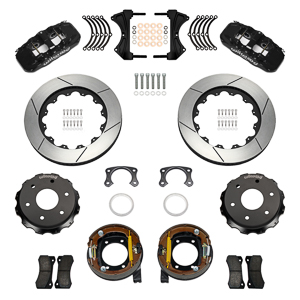 AERO4 Big Brake Rear Parking Brake Kit Parts