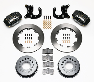 Forged Dynalite Pro Series Rear Brake Kit Parts