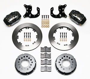 Forged Dynalite Pro Series Rear Brake Kit Parts