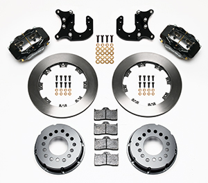 Forged Dynalite Pro Series Rear Brake Kit Parts