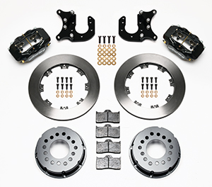 Forged Dynalite Pro Series Rear Brake Kit Parts