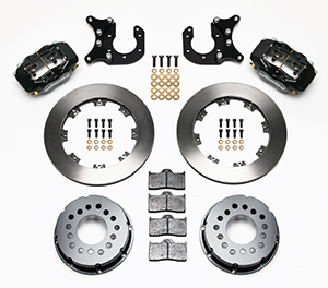 Forged Dynalite Pro Series Rear Brake Kit Parts