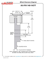 Wheel Clearance Diagram