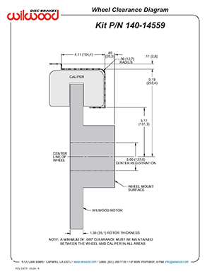 Wheel Clearance Diagram