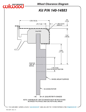 Wheel Clearance Diagram