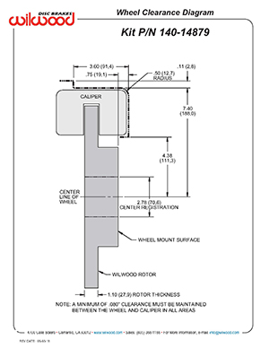 Wheel Clearance Diagram