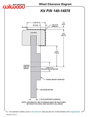 Wheel Clearance Diagram