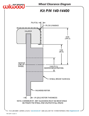 Wheel Clearance Diagram