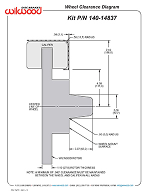 Wheel Clearance Diagram