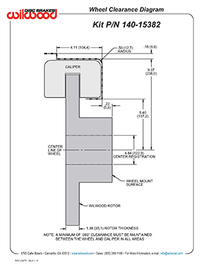 Wheel Clearance Diagram